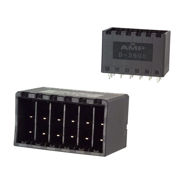 316516-2 TE Connectivity AMP Connectors  Headers Male Pins